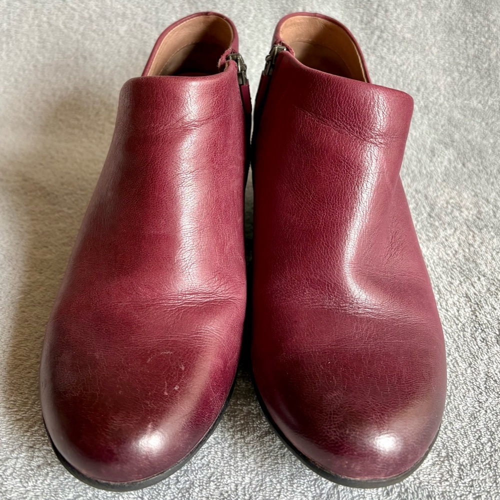 Dansko Raina burnished leather booties wine red‎ - Picture 9 of 13
